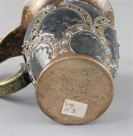 A Martin Brothers mug, late 19th century, H.12cm